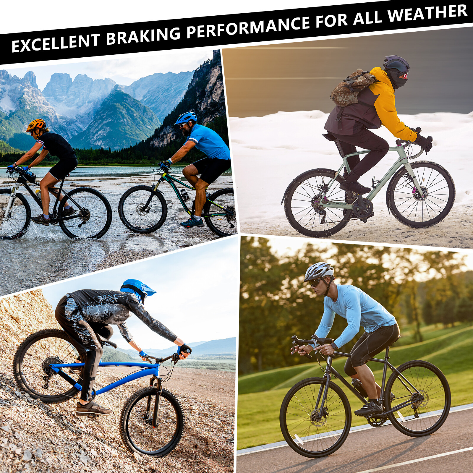 Brake Pad MTB Hydraulic Brake Semi-Metallic Disc Pad for SHIMANO MT200 B01S B05S