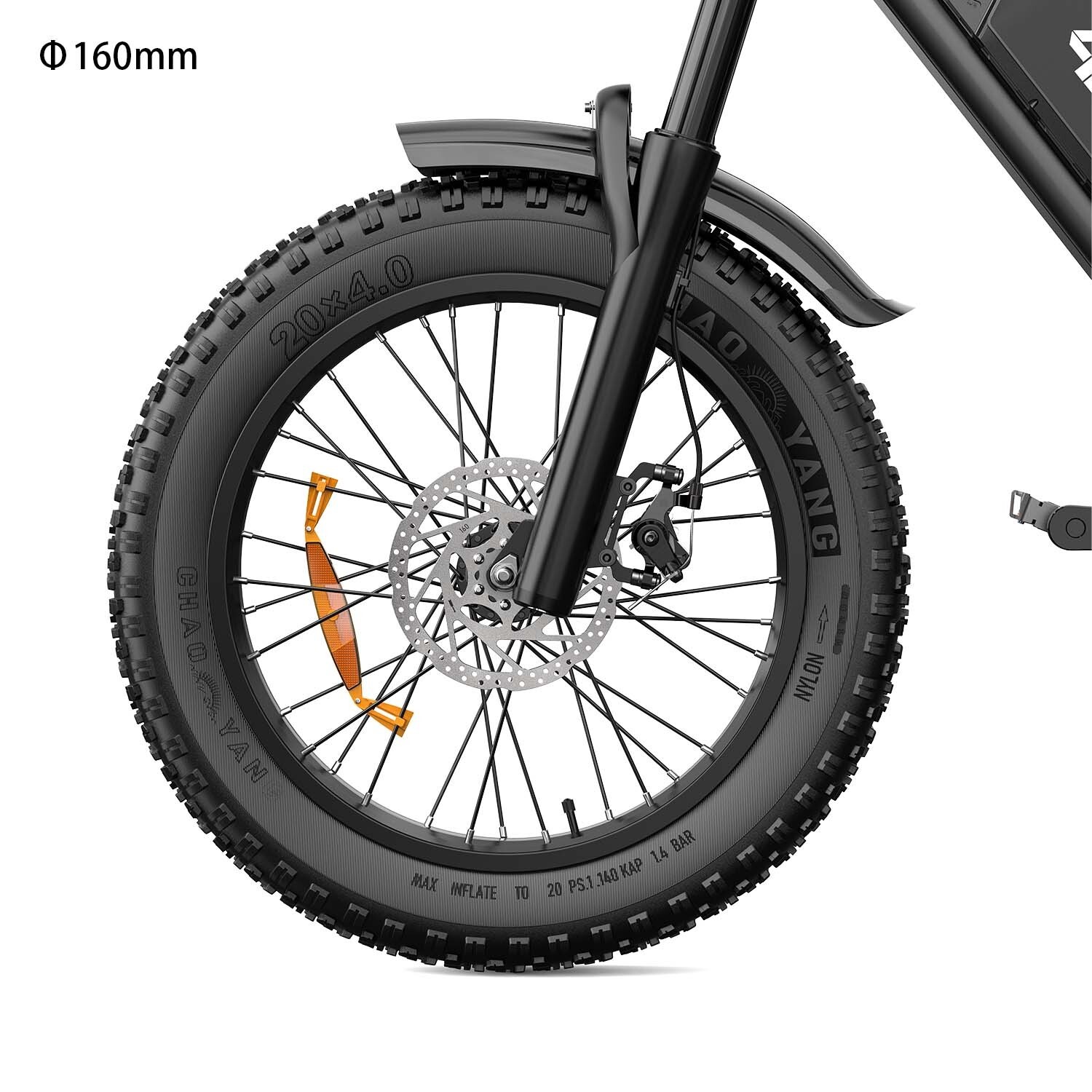 Hikeep Brake Disc for K6-L &K6-G Mountain Electric Bicycle Accessories