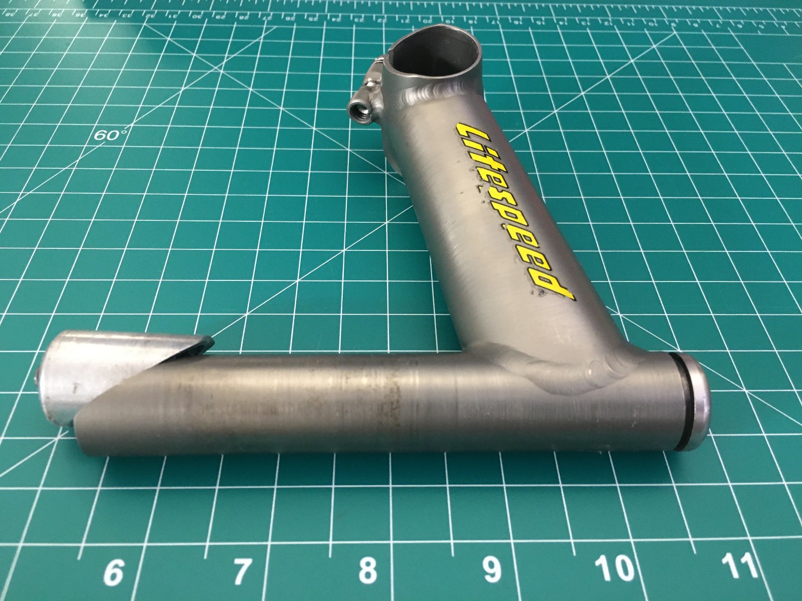 LITESPEED 1″ Titanium Quill Stem Ti 120.0mm Length 26.0mm Clamp 22.2 Vintage
