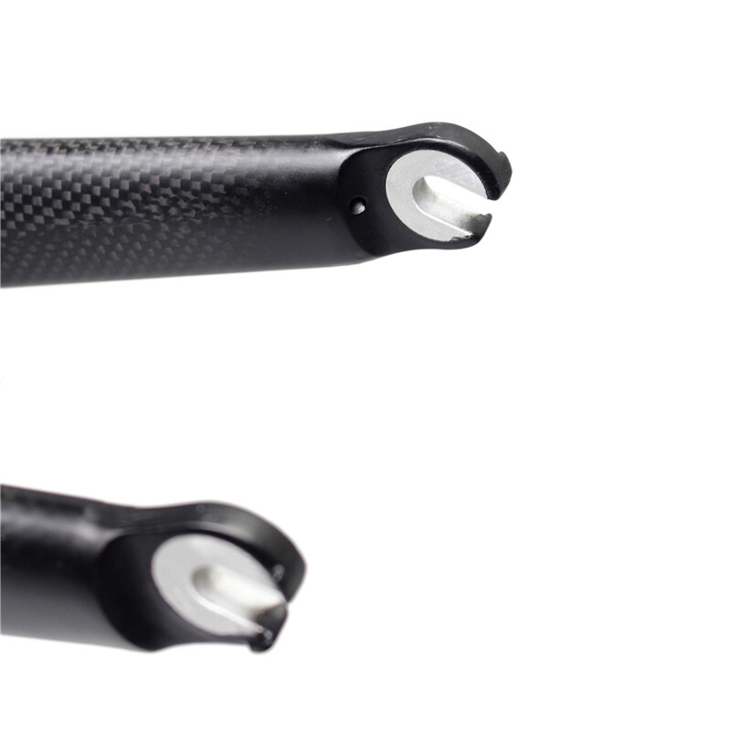 1-1/8 in Carbon Fiber Bicycle Rigid Fork 700*28C Gravel Road Bike Fork C Brake
