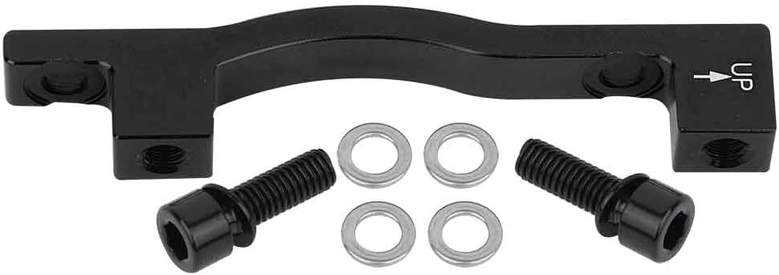 160 to 203 Post Mount Adapter 160Mm 203Mm 180Mm Disc Brake 185 Rotor Front Calli
