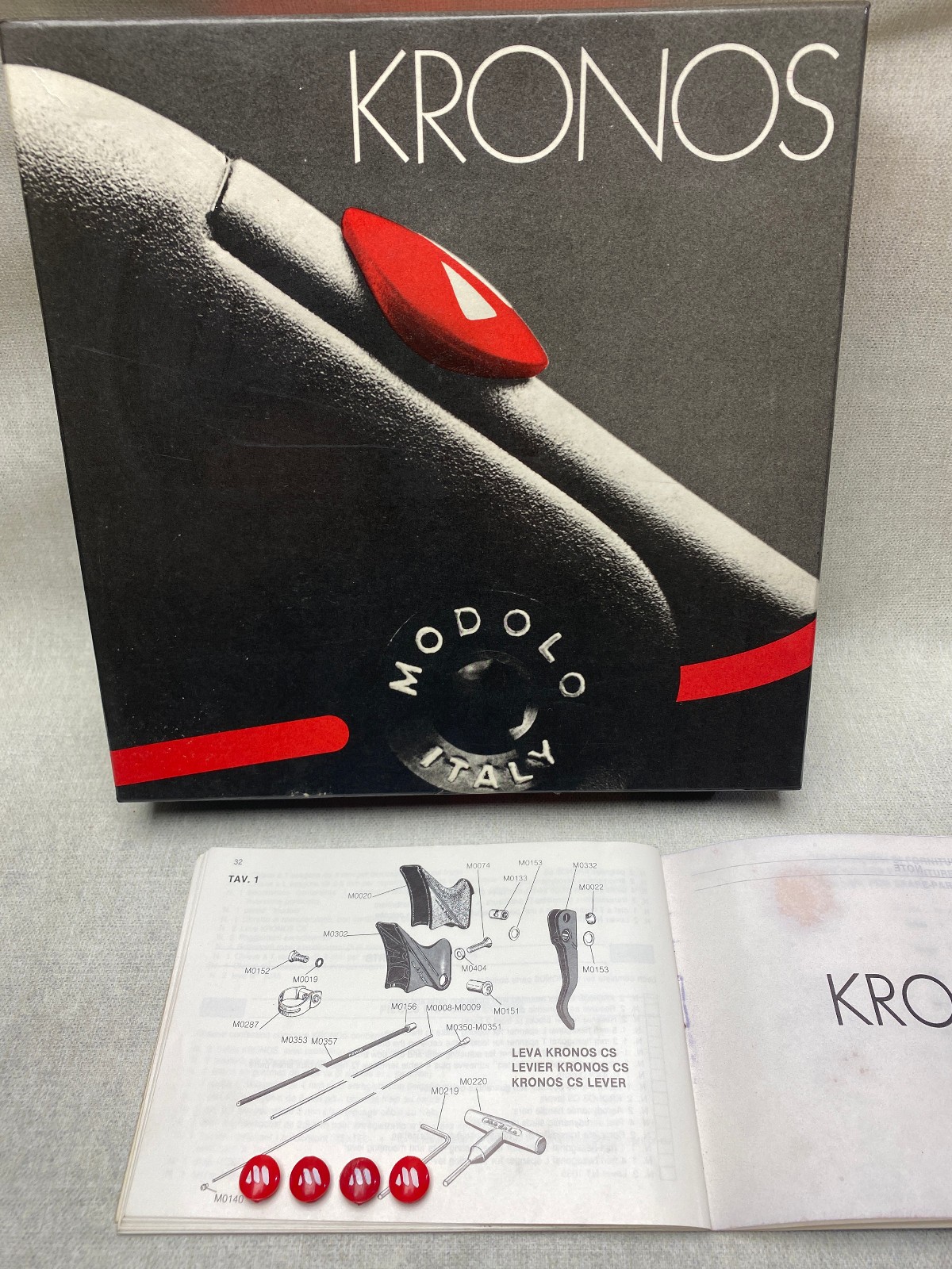Kronos Red Point Brake Levers Original Spare Part Module