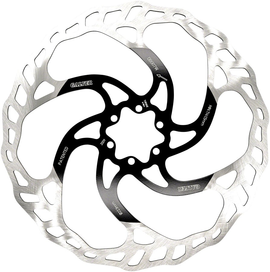 Galfer MTB/E-Bike Disc Brake Rotor – 223mm, 6-Bolt, 2.0mm