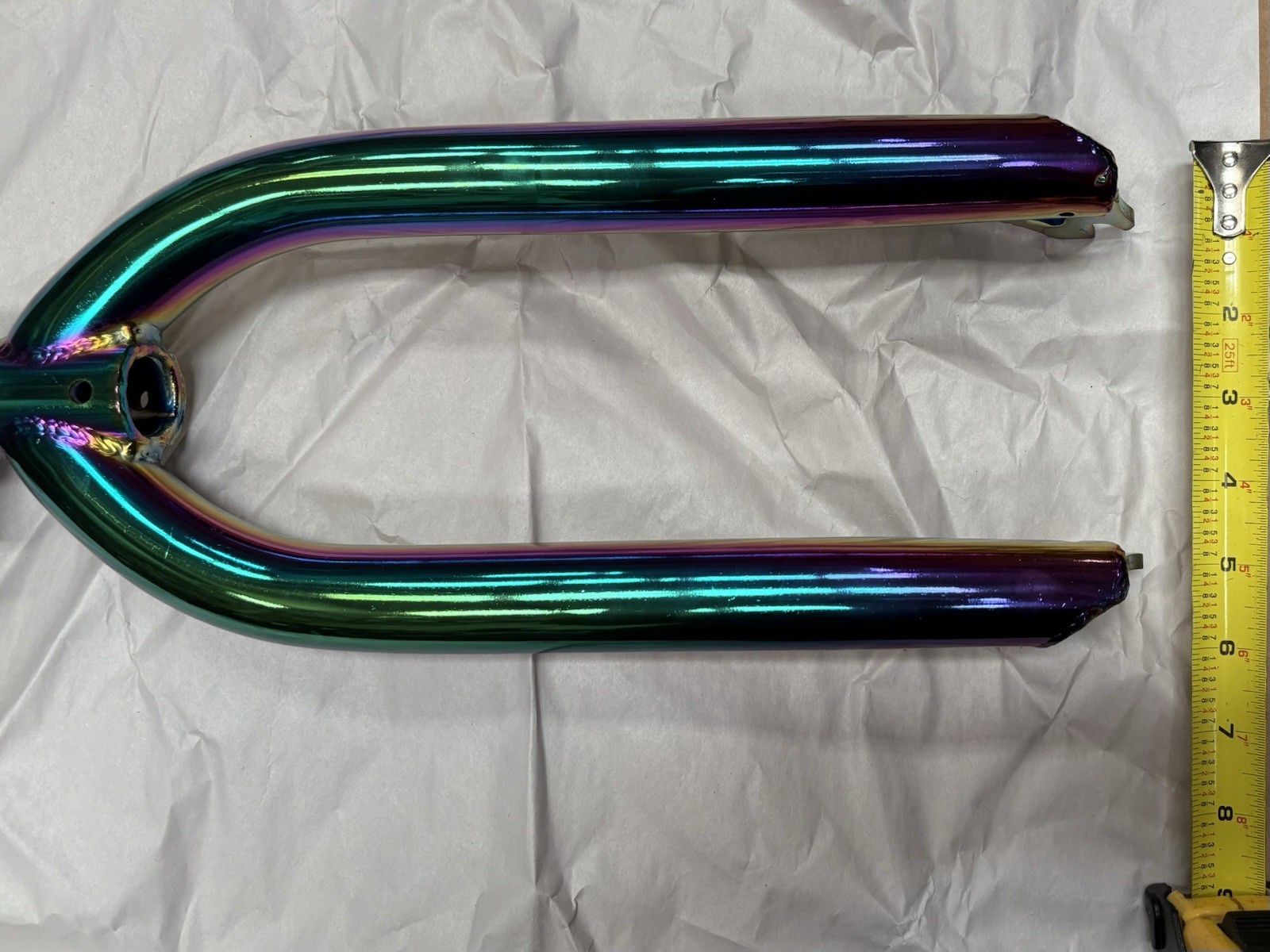 20 In THREADLESS PRO BMX FORK 1-1/8Inch NEO CHROME