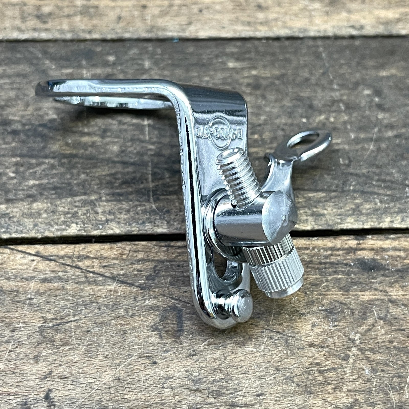 Vintage Dia-Compe Brake Cable Hanger Set NOS 1in Alloy Silver Front Rear