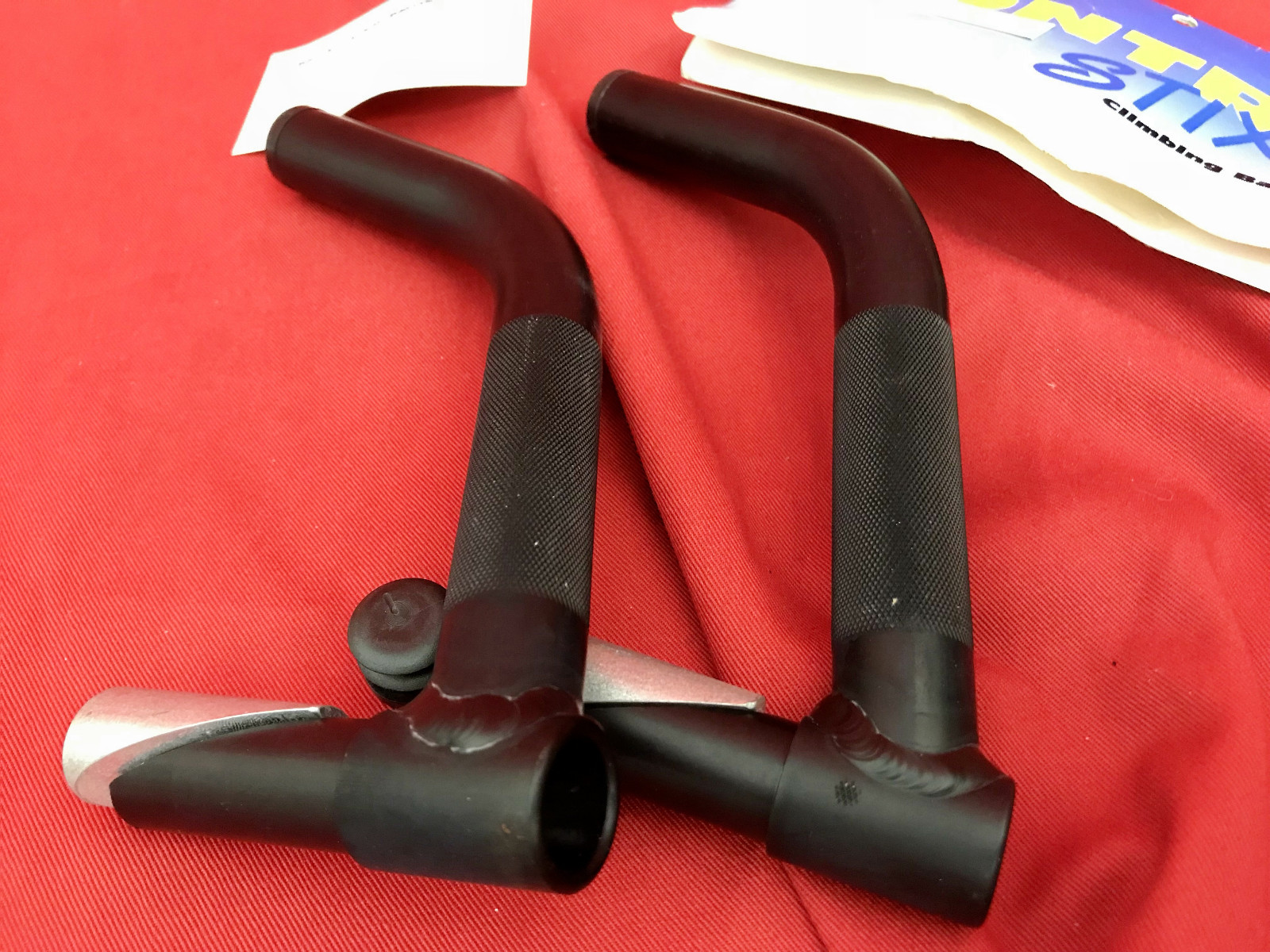 Vintage old school NOS Controltech USA bar ends control STIX II o.pack 19-20.8mm