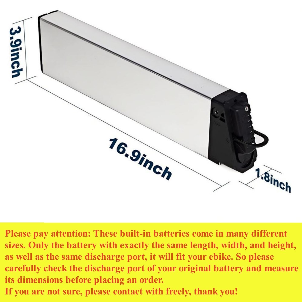 48v 10.4ah 14ah li ion Ebike Battery For AVANTREK Cybertrack 200 Folding Bicycle