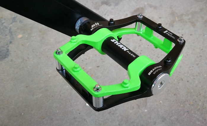 Magnesium Road MTB Mountain Bike XC Bicycle Pedal Bearing Flat platform Pedals