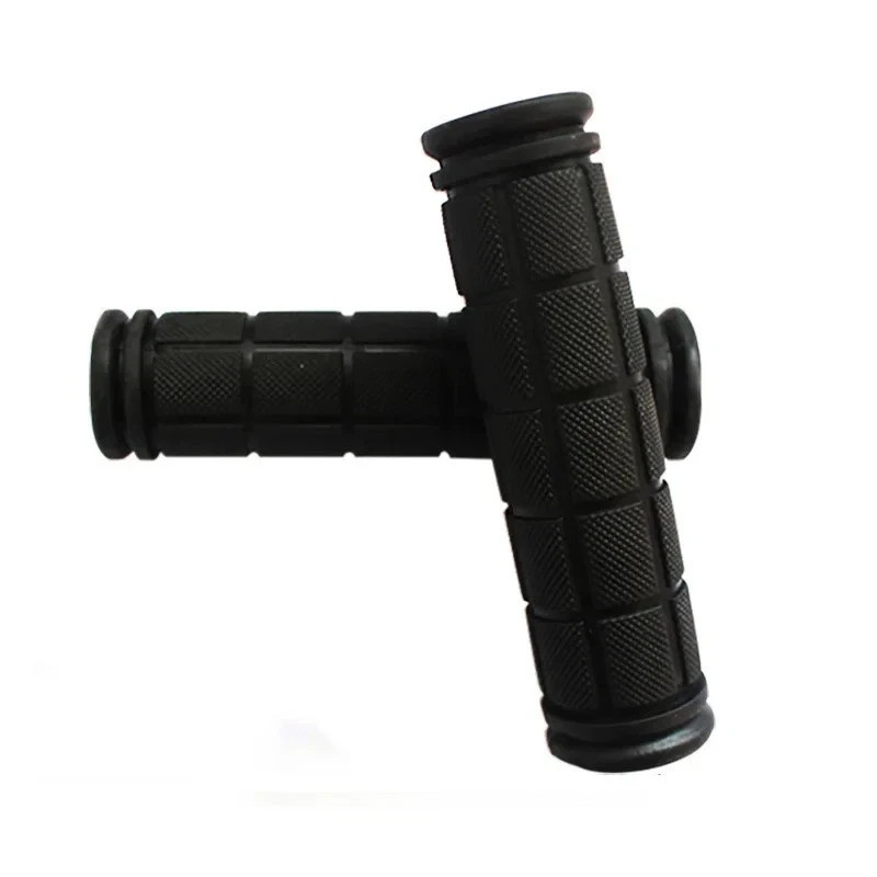 1Pair Black Bike Handlebar Grips Anti Skid Rubber Covers BMX MTB Cycling Gear