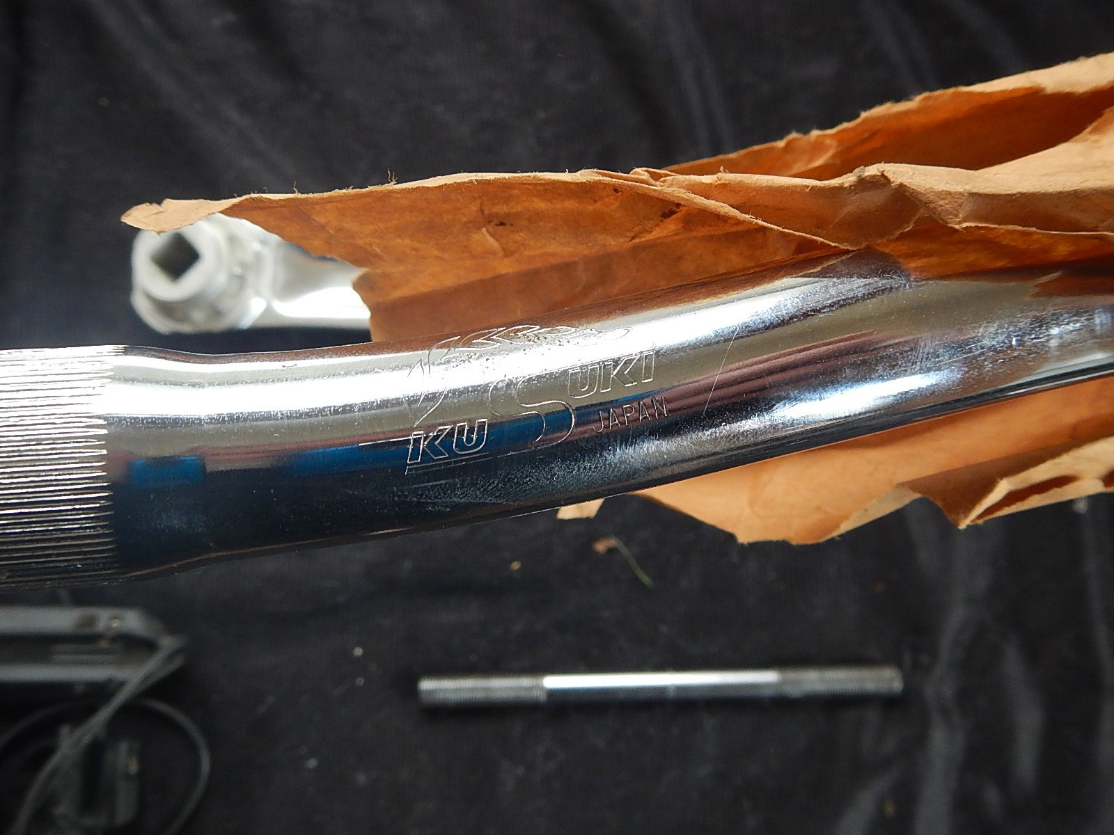Win Kusuki Japan Road Bike Drop Bar 25.4 X 39cm Handlebar Vintage Steel