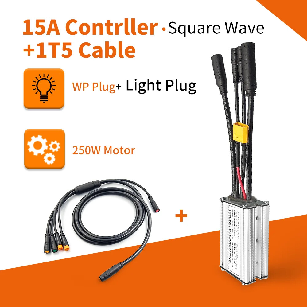 36V 48V 250W 350W 500W 1000W Mountain Ebike Brushless KT Controller Waterproof