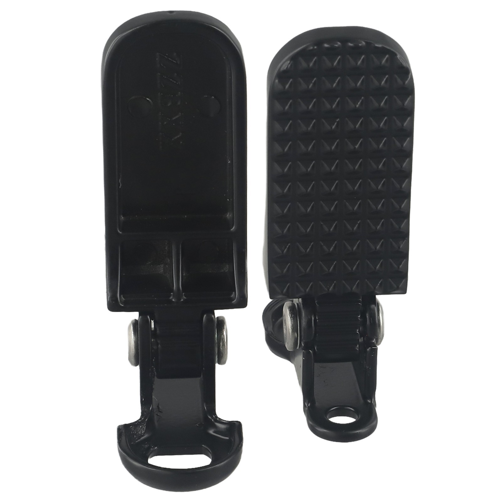 Easy to Store Electric Bike Rear Footrest Peg Lightweight Foldable Pedal