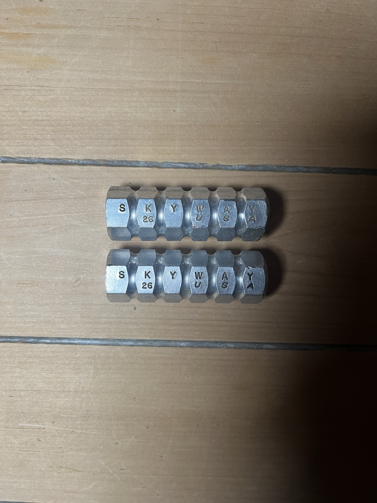 Vintage SKYWAY BMX Screw On Pegs