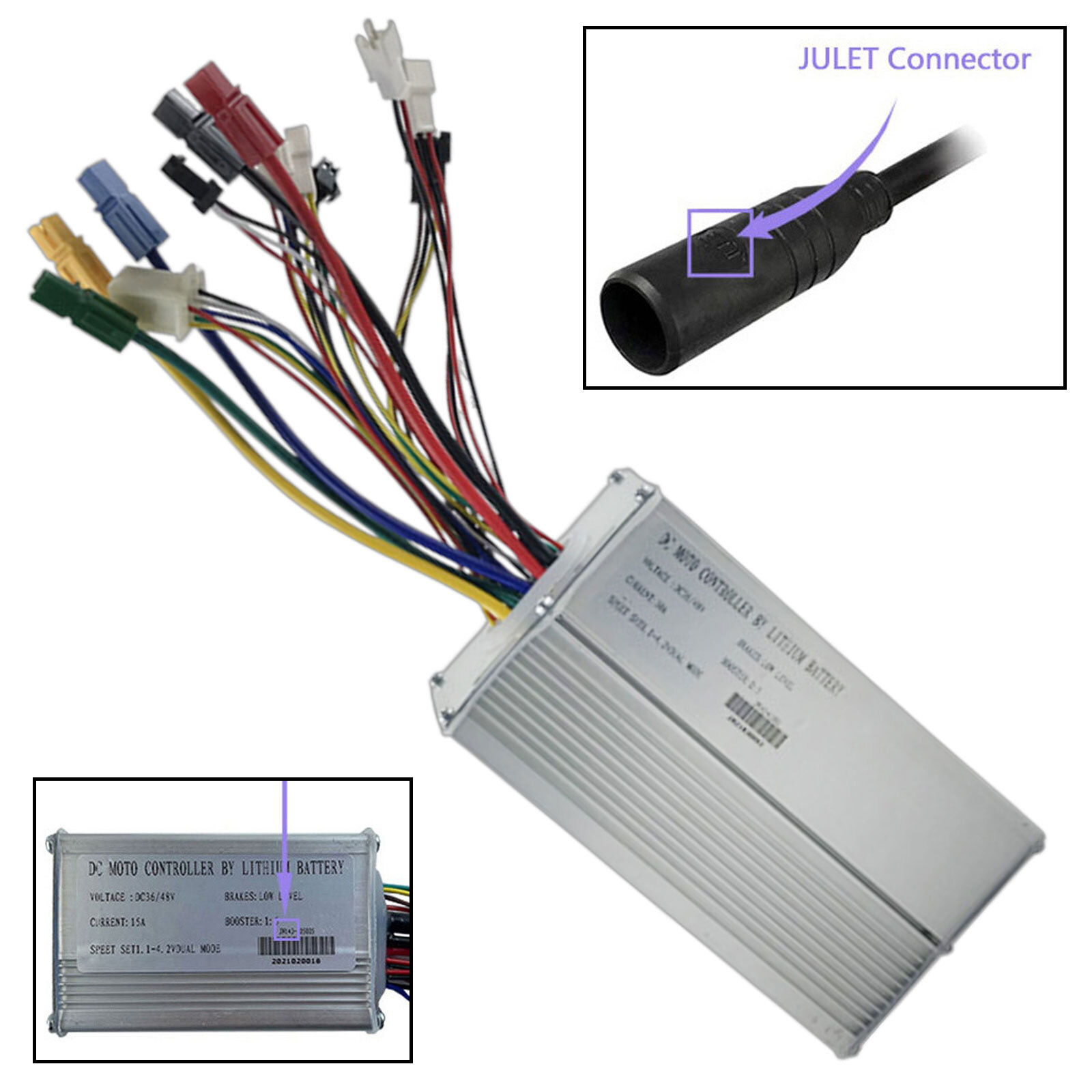 For SW900 1000W Brushless Motor Ebike Electric Bicycle Controller 48V 36V 30A