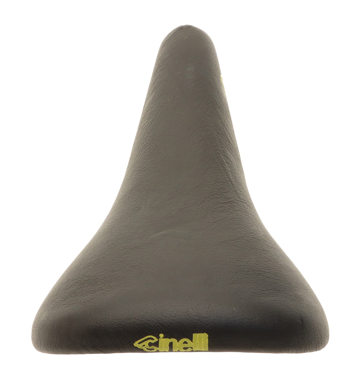 Cinelli Unicanitor 65 Saddle Pista Steel Rails Black Smooth Leather NEW NOS