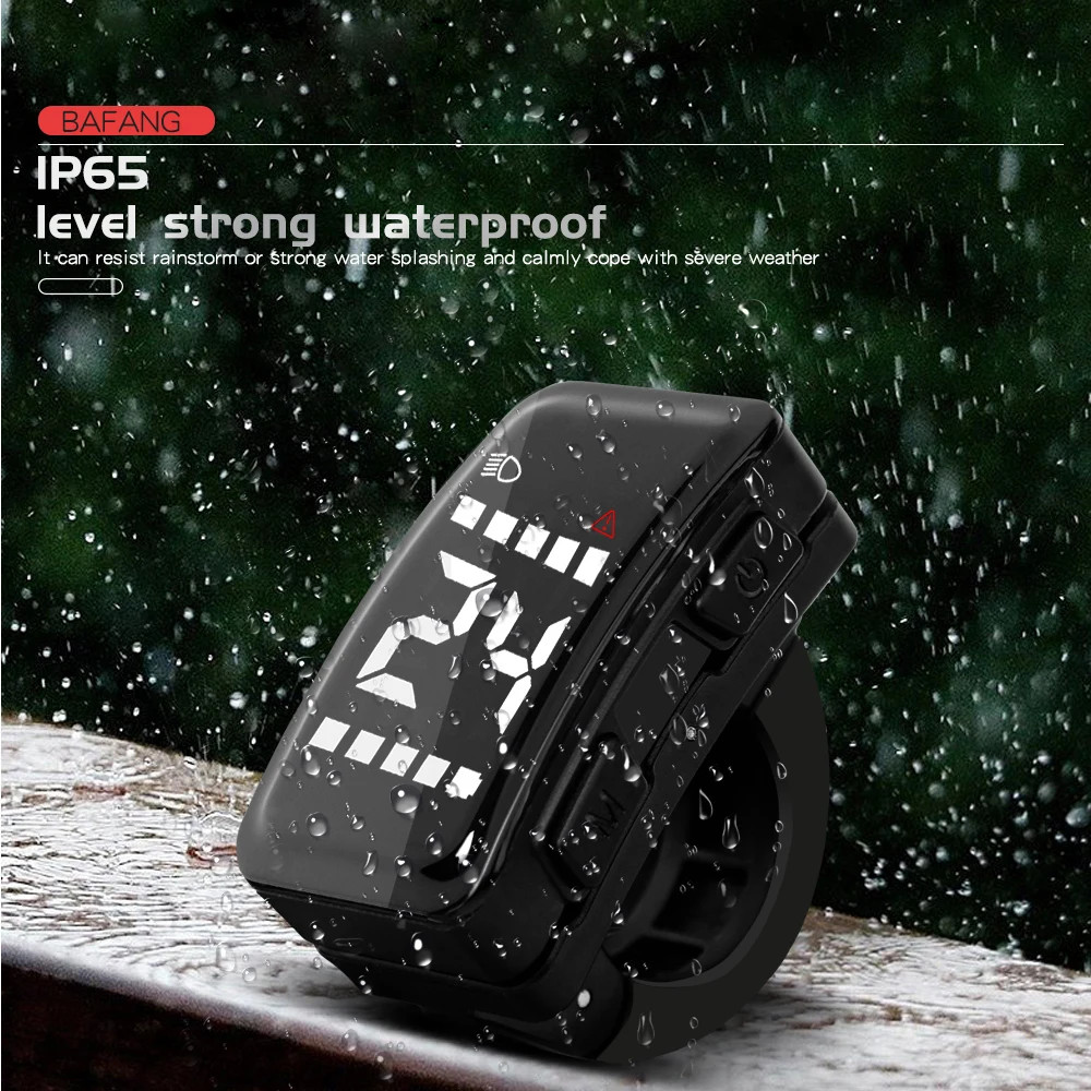 Mini Display 24/36/48V E-bike Intelligent LCD Screen 5PIN Female Waterproof