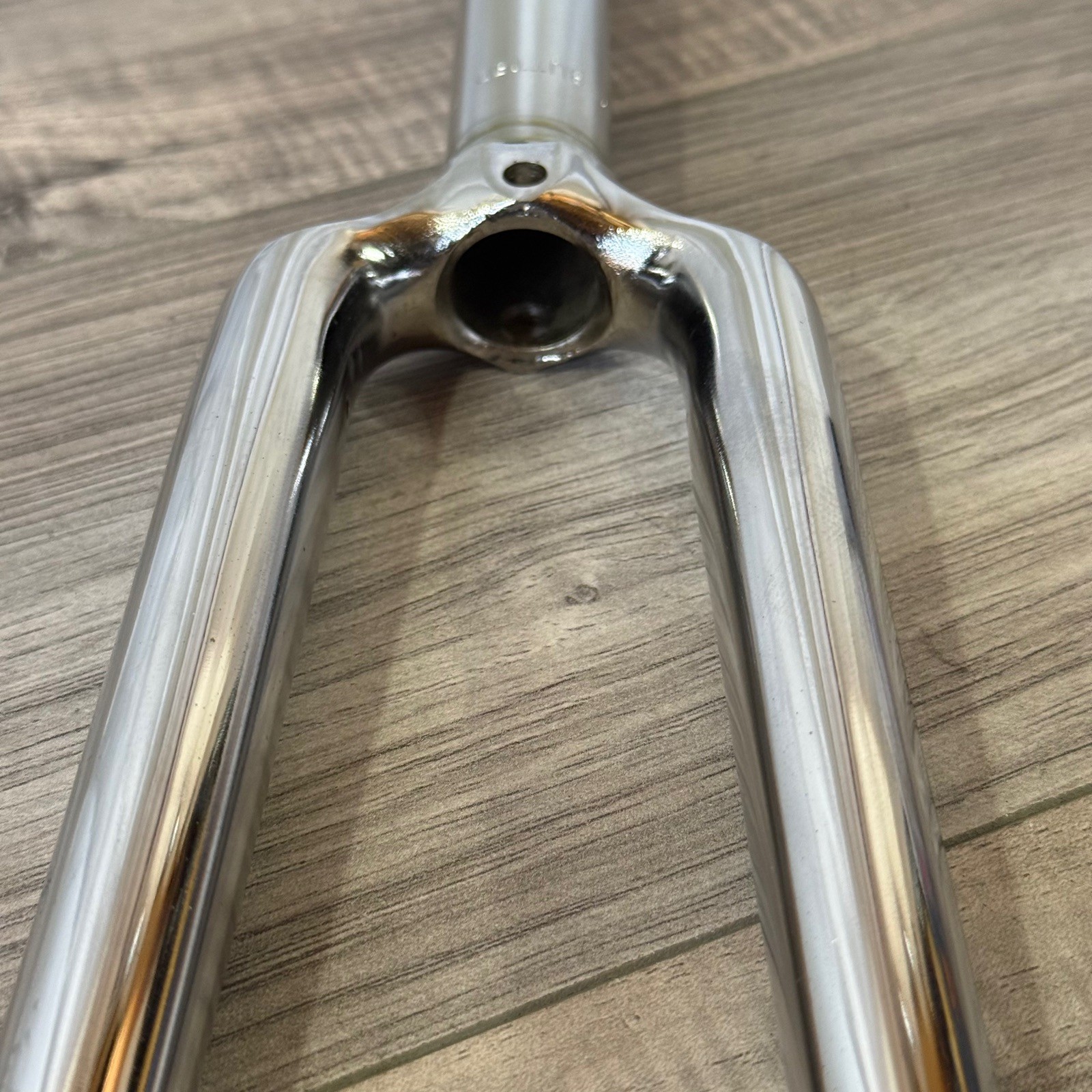 Reynolds 531 700C Chrome Fork 1-Inch Threaded 203mm 16/13 70s/80s CLEAN