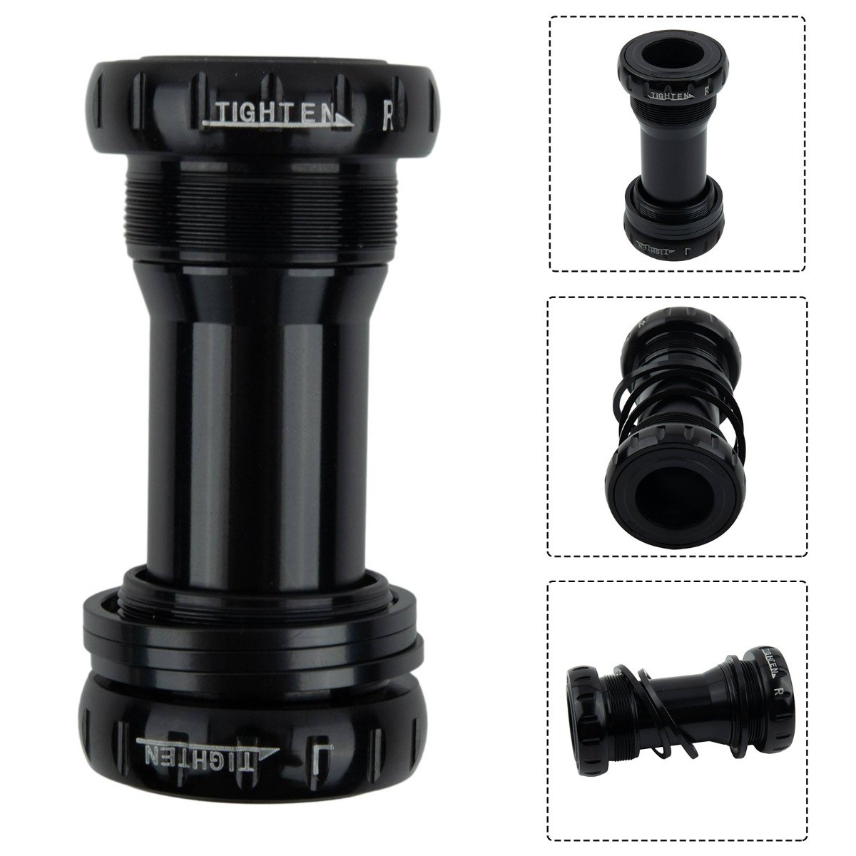 68-73mm Ceramic Ball Bearing Bottom Bracket BB52 Components Multicolour