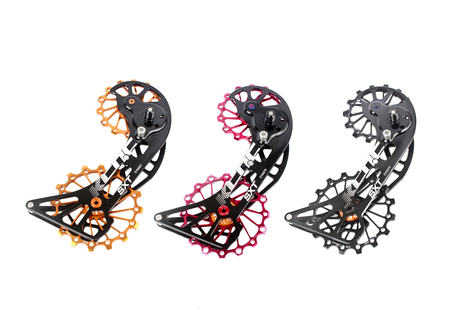 KCNC Sxt MTB Bike Oversized Pulley Cage For Shimano M9000 M8000 Red