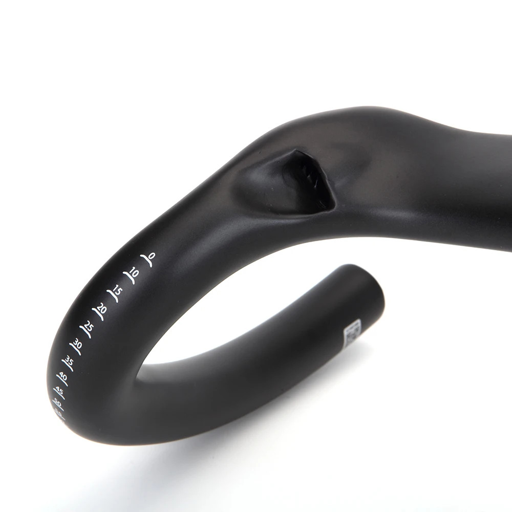 Carbon Fiber Gravel Bike Handlebar Big Flare Bar 370/390/410mm 30 Degrees
