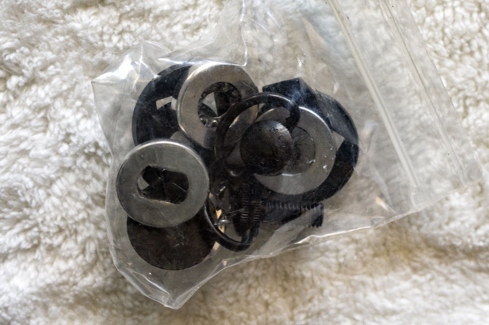 Vintage NOS NIB Italian Modolo Kronos carbon fiber downtube shifter set