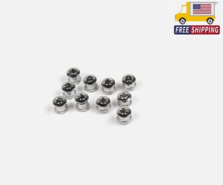 MTB Road Bike Chainring Screws Bolts Single Double Triple Speeds Stainless Steel