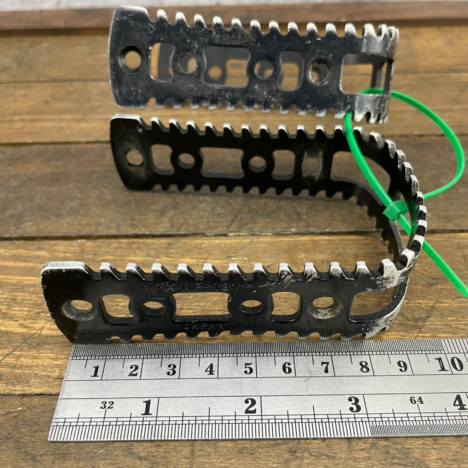SR Black MP-131 BMX Pedal Cage Set Pro Alloy OG 80s Old School BMX
