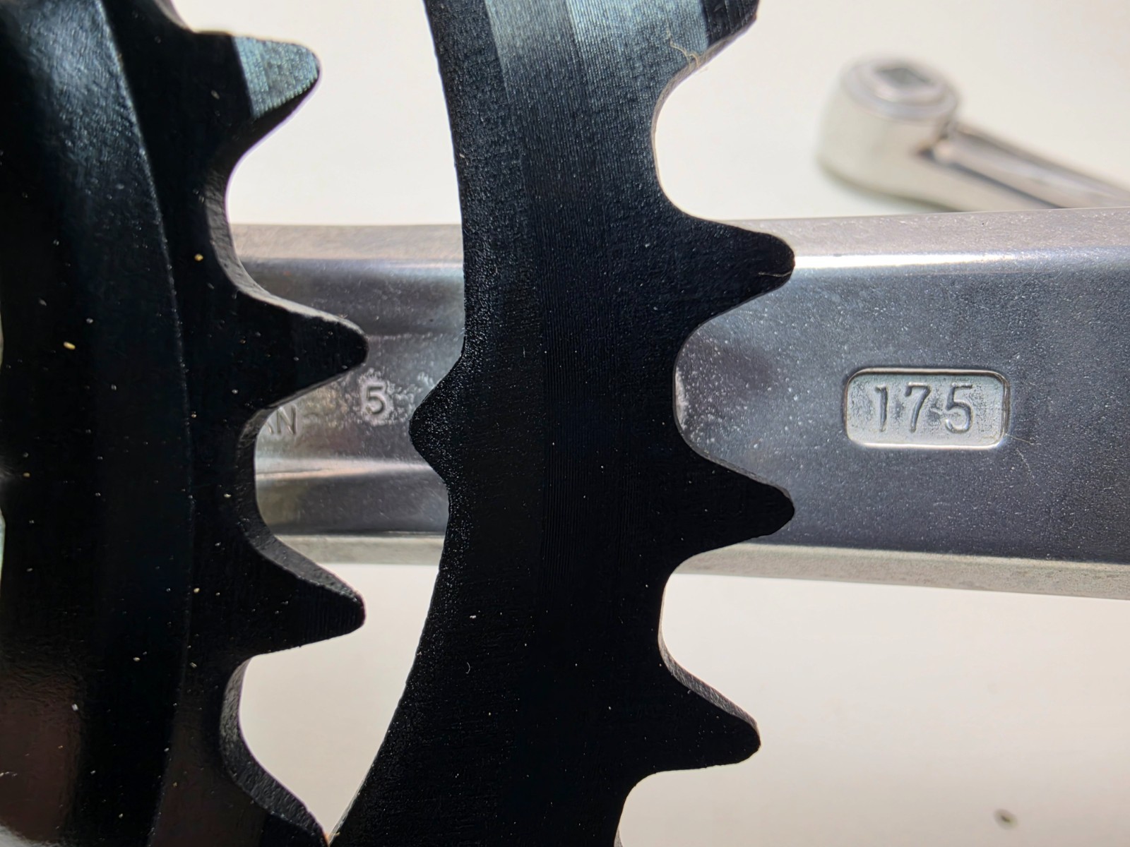 Suntour XC LTD Square Taper Mountain Bike Crankset 175 46/36/24T Cranks CLEAN!