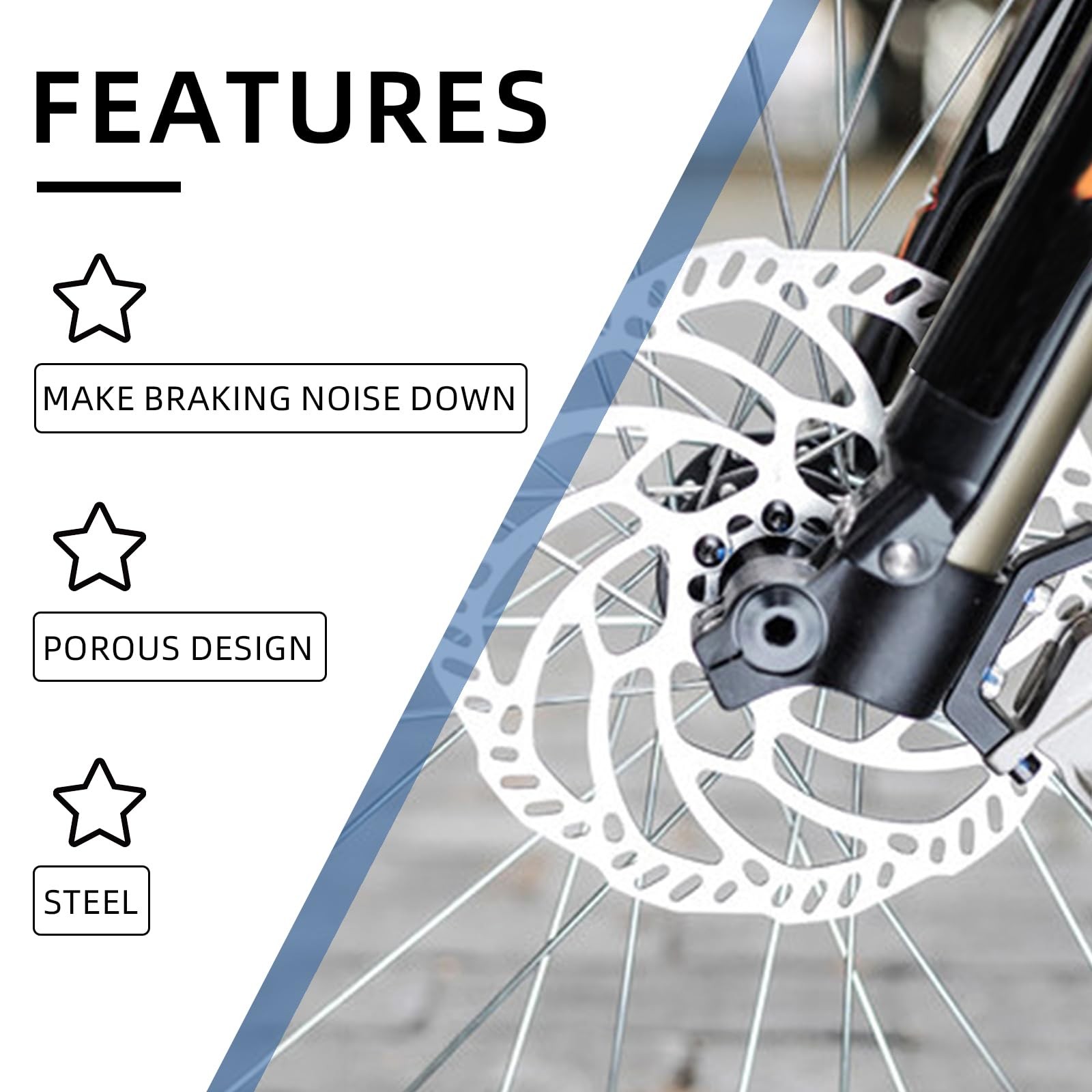 Front and Rear Brake Rotors for Surron Light Bee,203mm Dirt Bike Brake Discs …