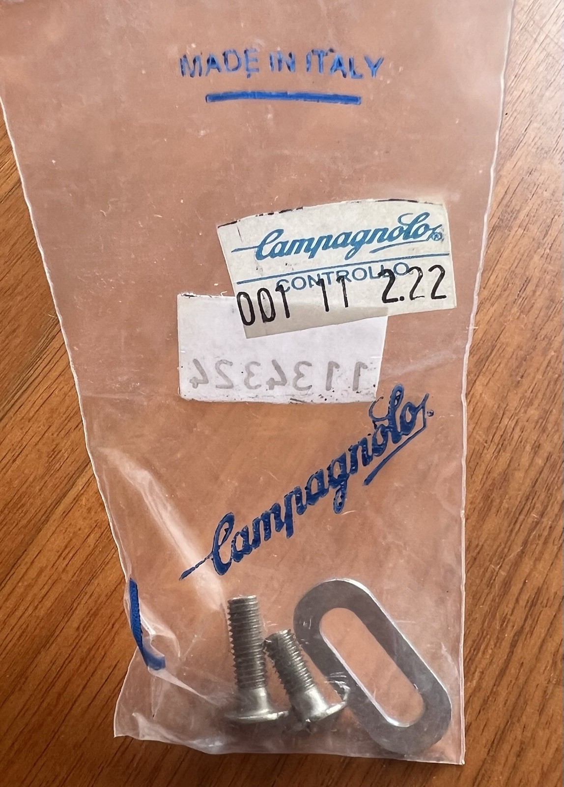 NEW – CAMPAGNOLO PRO-FIT CLEATS PD-RE021 *Missing One Friction Pad*