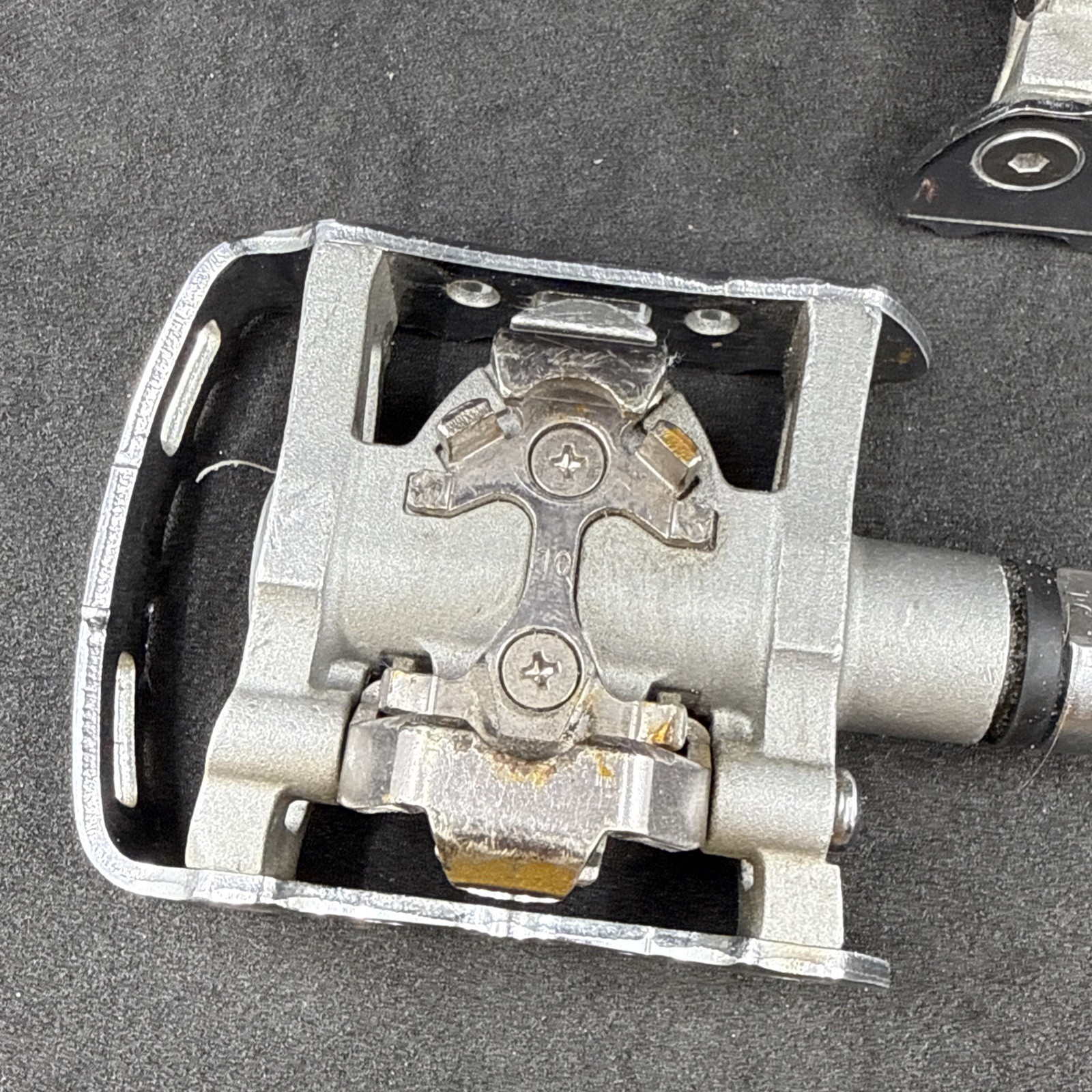 Shimano PD-M324 SPD Dual Platform Campus Pedals Silver EXCELLENT CONDITION