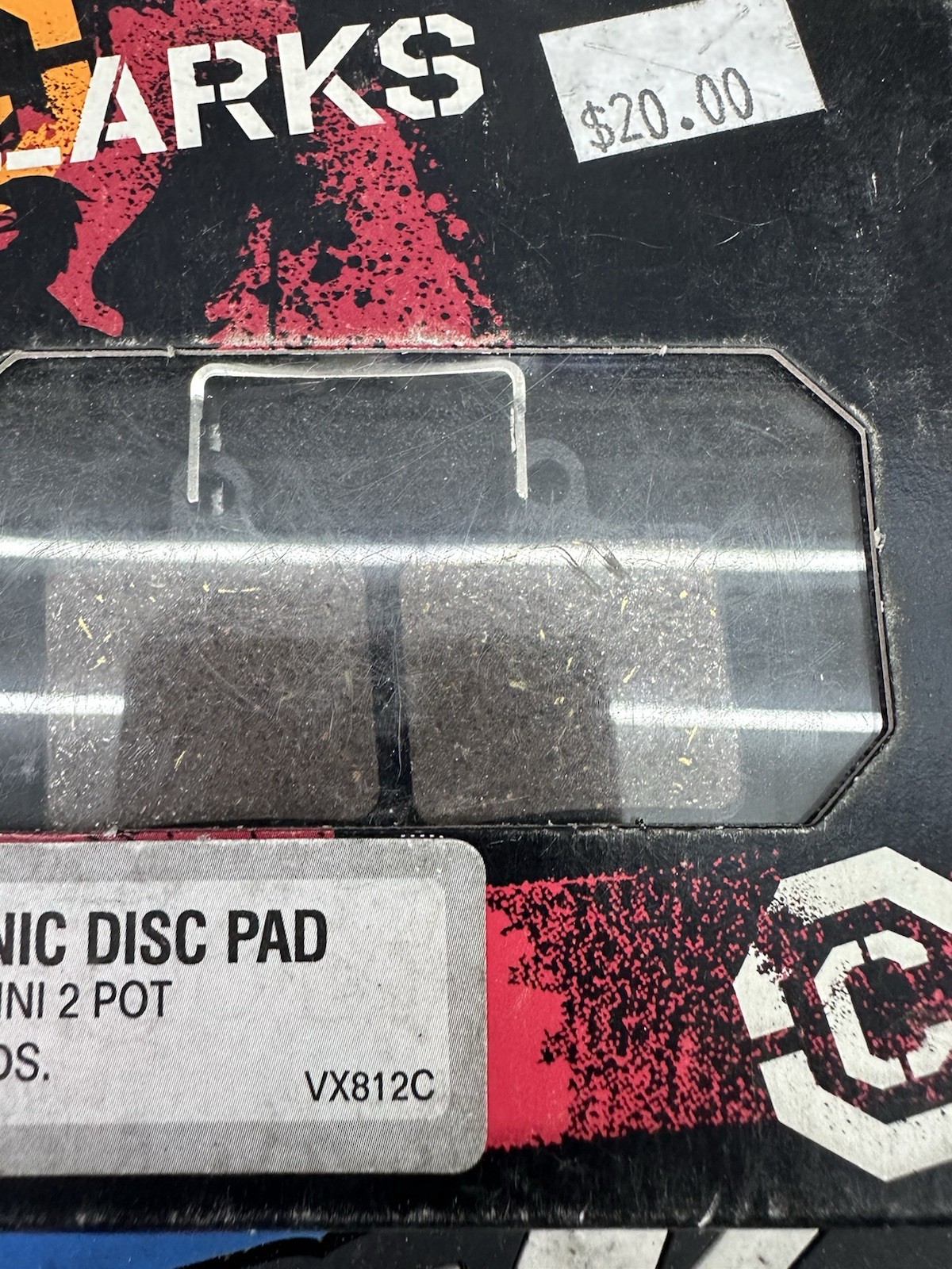 Clark’s Hope Mini 2 Organic Hydraulic Disc Brake Pads Black New