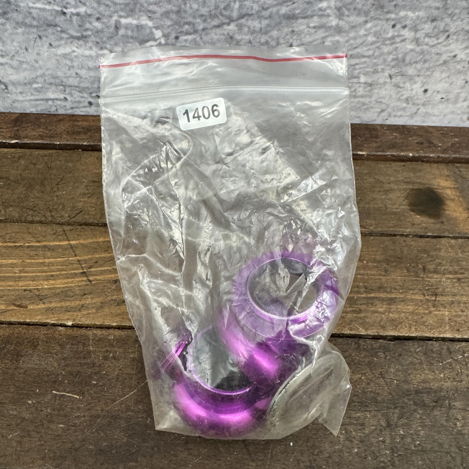 Chris King 1 in Threadless Headset NoThreadSet Purple 1in MTB No Logo Cups 1″