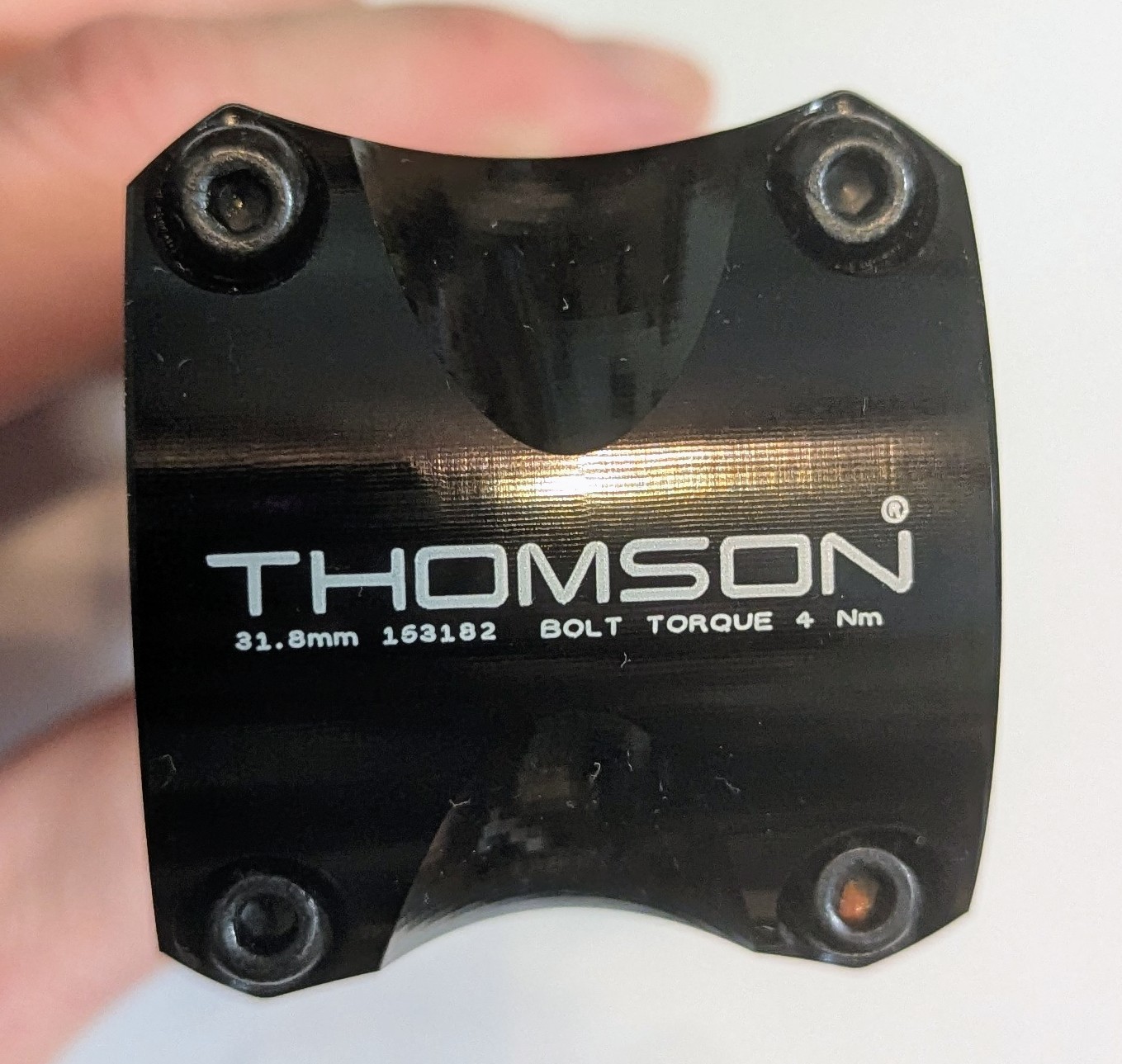 Thomson Elite X4 80 x 31.8mm 0° Black SM-E157 Road MTB Bike Alloy
