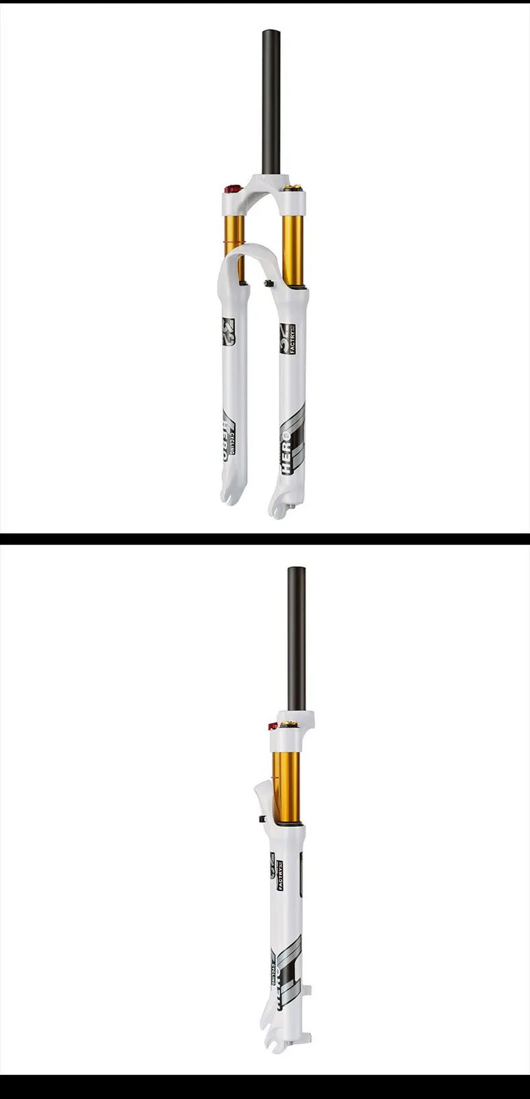 26 27.5 29er Mountain Bike 120mm Stroke Quick Release Locking Control Air Fork