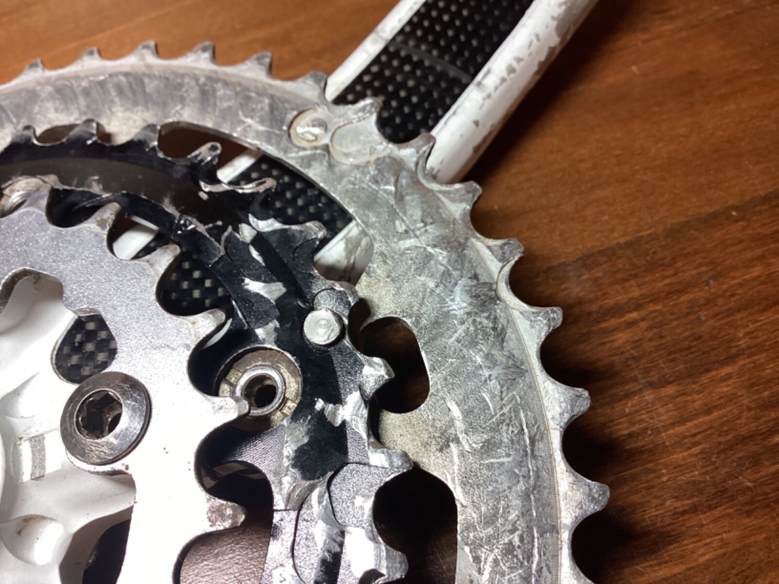 Raceface Turbine Carbon Crankset Canada 22/32/44 175mm Square Taper Merlin Ibis