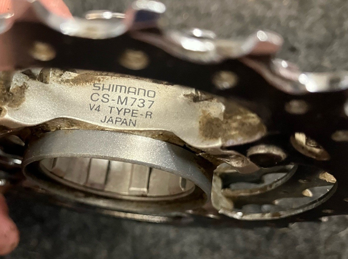 Shimano Deore XT M737 8 Speed Cassette 11-30 V4 Type R Used Excellent Wow