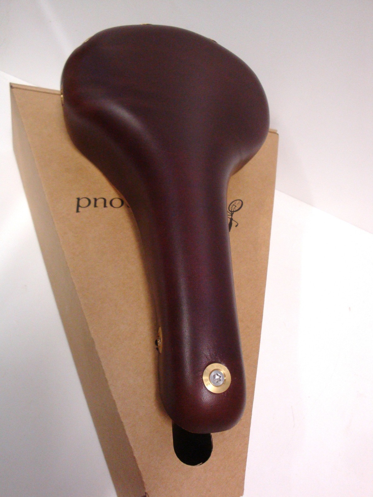 NEW GILLES BERTHOUD SADDLE SEAT ARAVIS BROWN MADE IN FRANCE IDEALE BROOKS