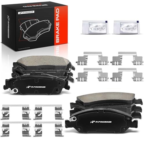Ceramic Brake Pads Set for Cadillac, Chevy, GMC – Front & Rear