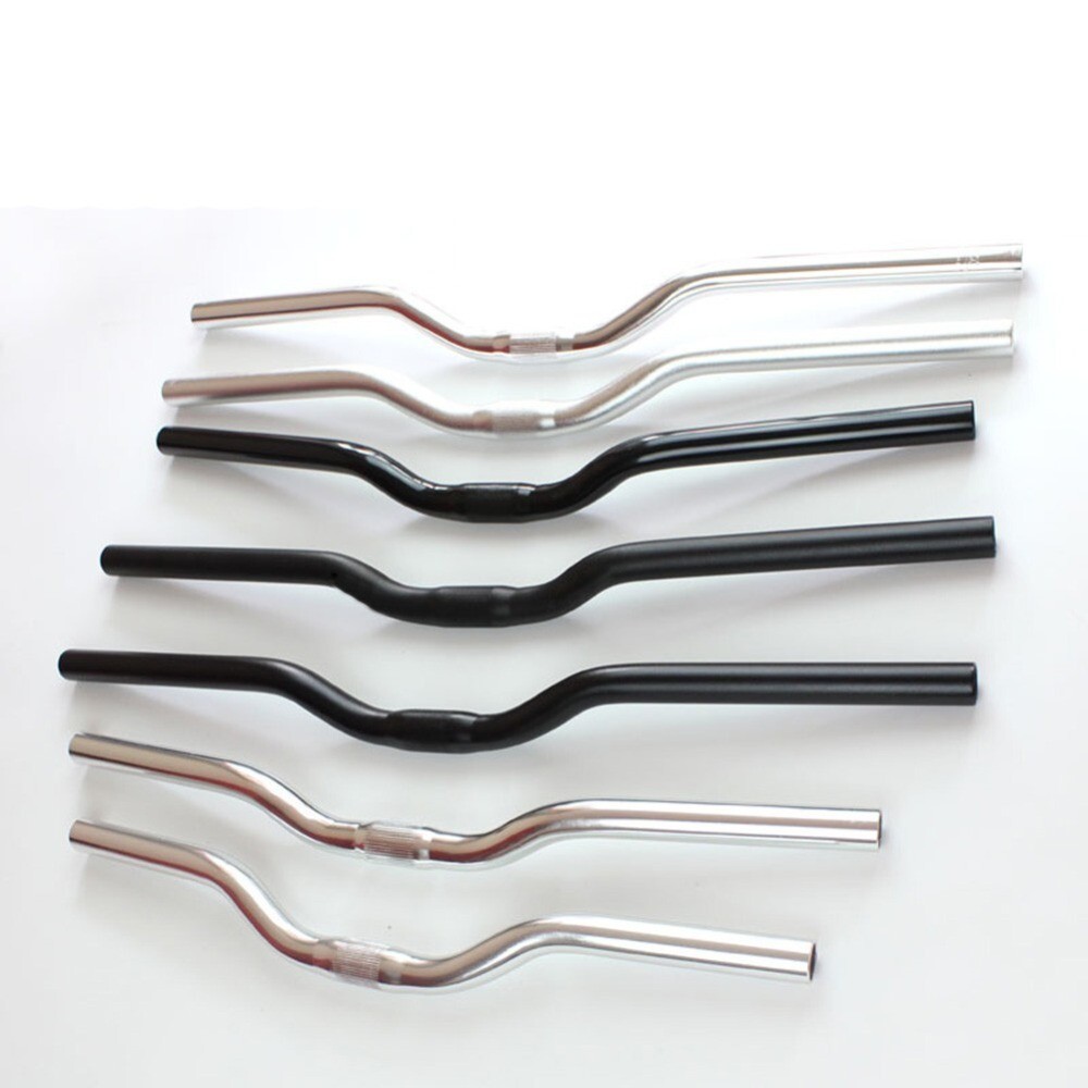 25.4*480-580mm Bicycle Riser Handlebar Aluminum Alloy Mountain Bike Handlebars