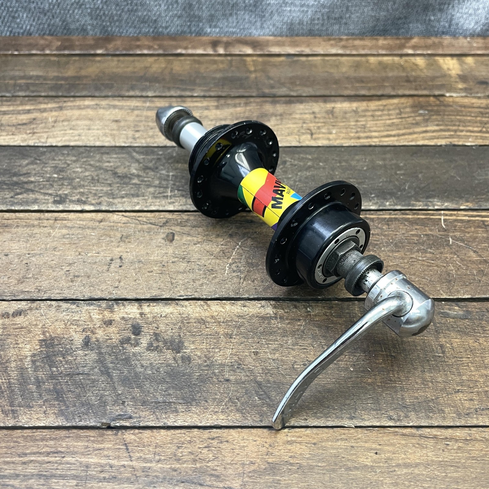 Vintage Mavic Paris Gao Dakar Hub Set 32H 100mm 130mm France Sealed Bearing 32