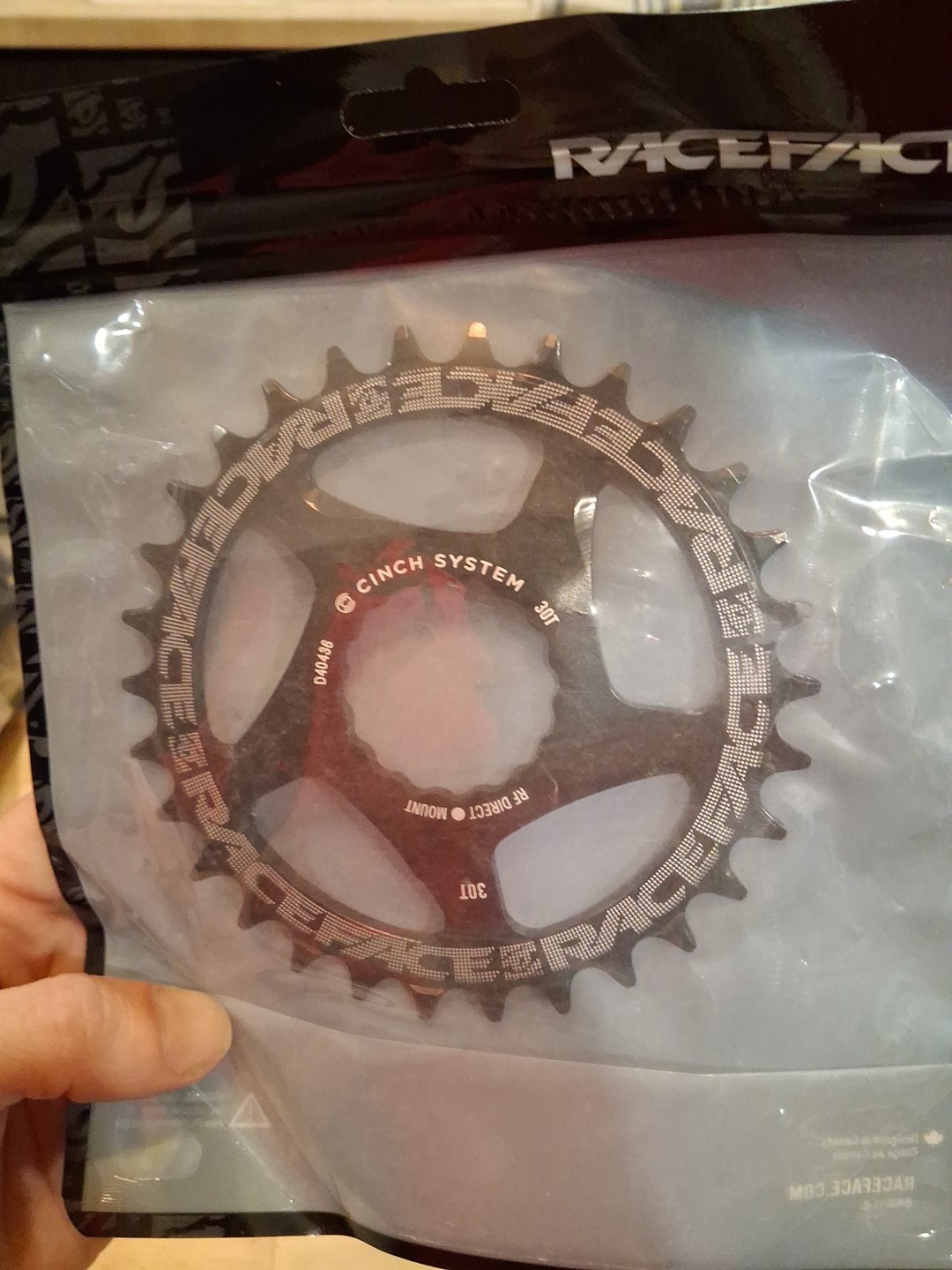 RaceFace RNWDM30BLK Sprocket, Adult Unisex, Black, 30T