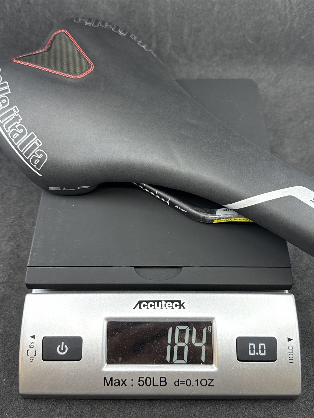 Selle Italia SLR Kit Carbonio Carbon Rail Saddle S1 275mm x 131mm MSRP $380!