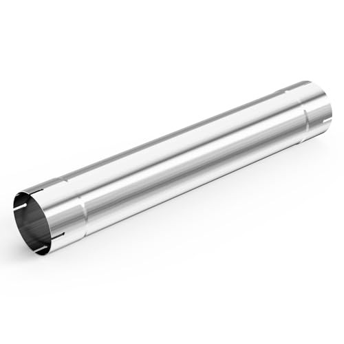 4” Muffler Replacement Pipe, Straight Exhaust Pipe 4” Stainless Steel 4inch