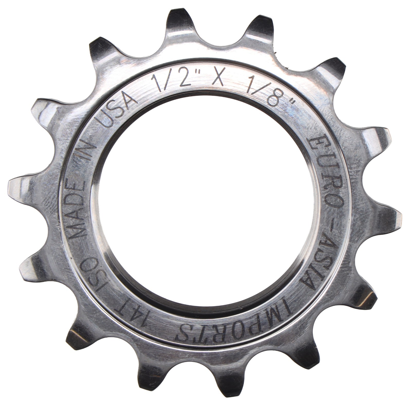 Euro-Asia Imports Track Bike Cogs Fixed Gear 1/2 x 1/8″ 13-17T Made in USA Race