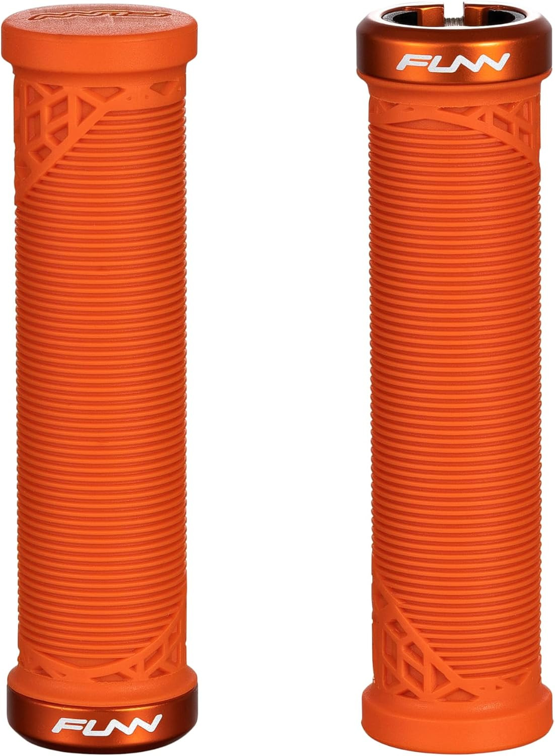 Hilt JR Mountain Bike Handlebar Grips with Single Lock on Clamp, Bicycle H