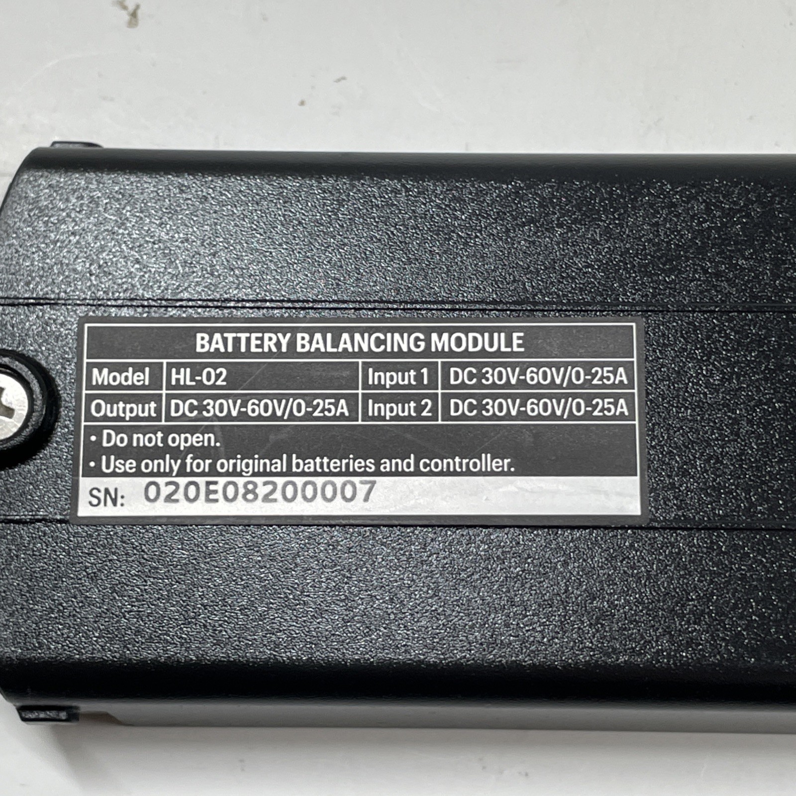 Hailong Battery Balancing Module HL-01 HL-02 DC 30V-60V/0-25A New FREE SHIPPING