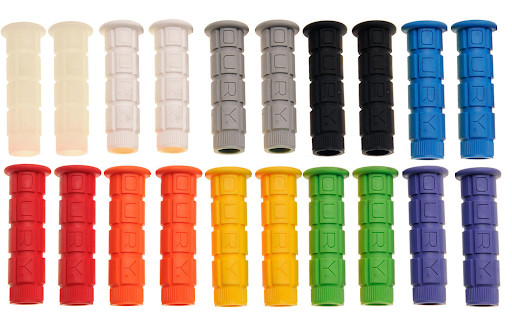 Oury Mountain Grips Flanged 114mm fit BMX Fixie Handlebar Choose Color soft PAIR