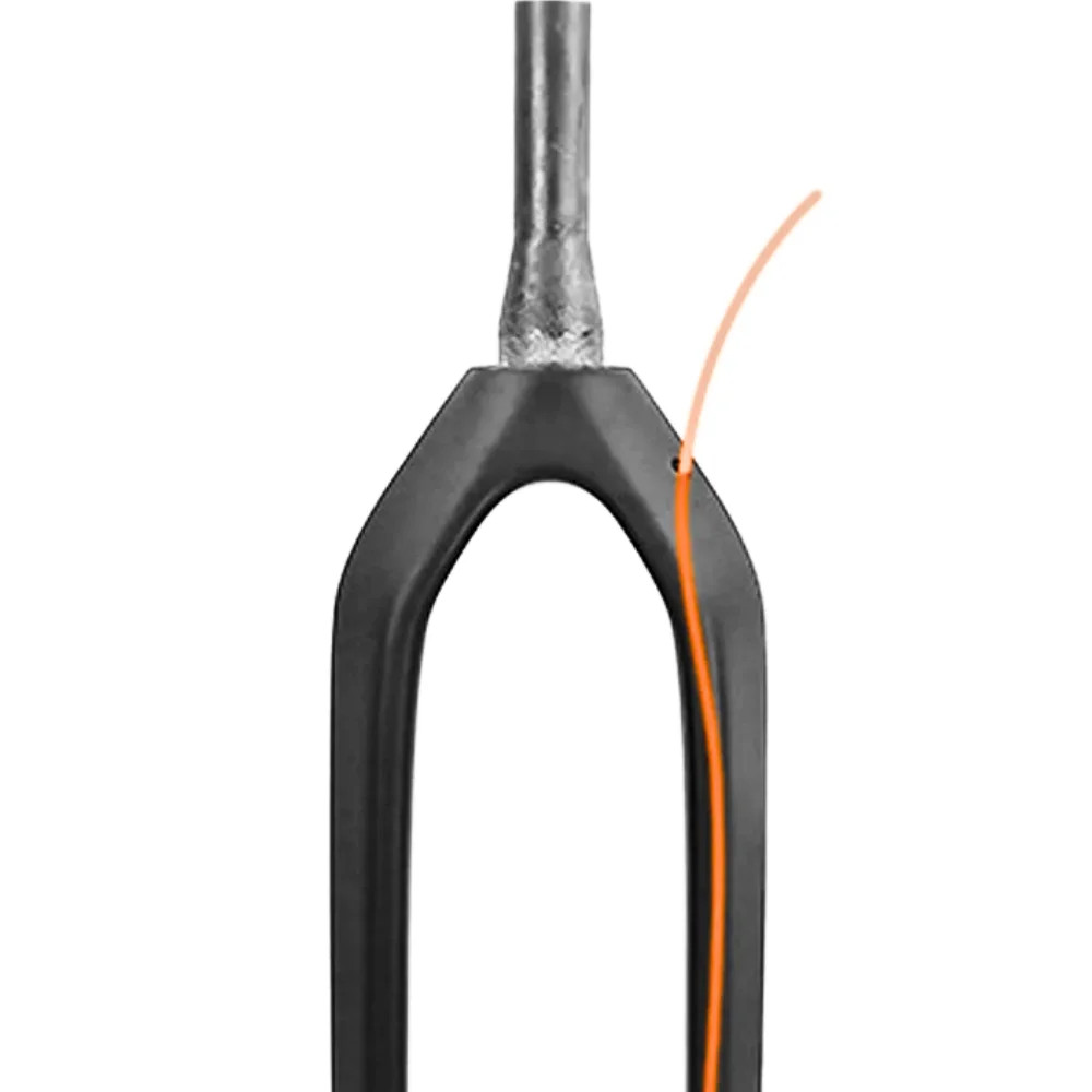 26 27.5 29ER Carbon MTB Fork 15*110mm Thru Axle Straight Tapered Tube Disc Brake