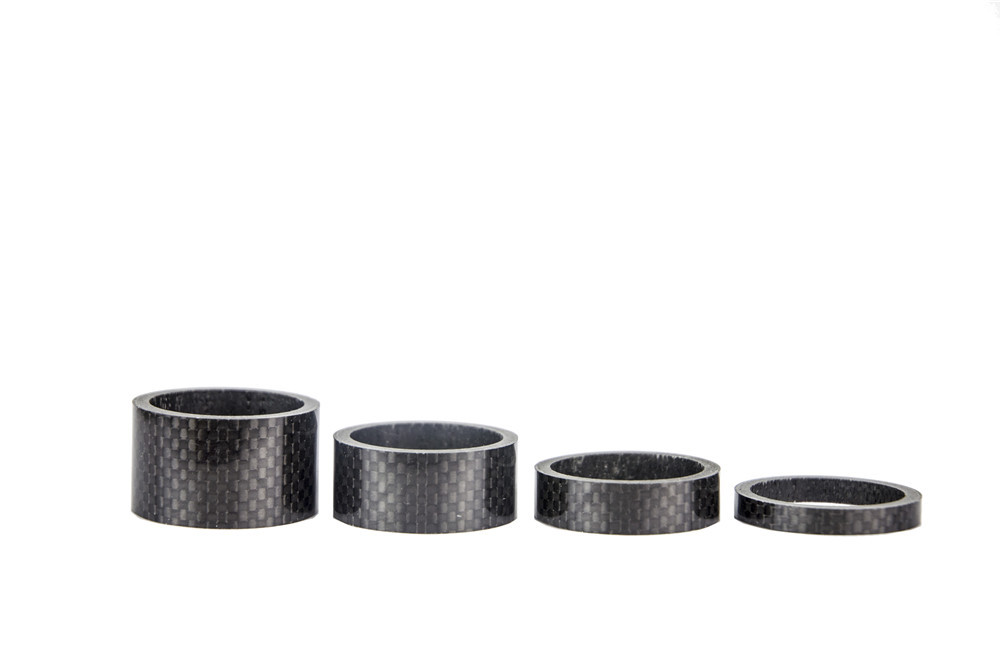 5/10/15/20 mm 4pieces 1 1/8″ Carbon Washers Carbon Fiber Spacers Headset Spacers